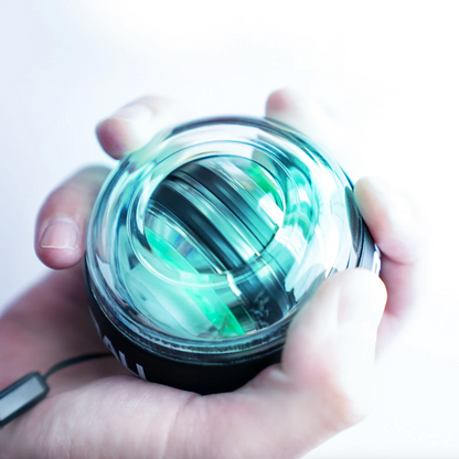 Gyro Ball: LED Wrist and Hand Exerciser for Maximum Results